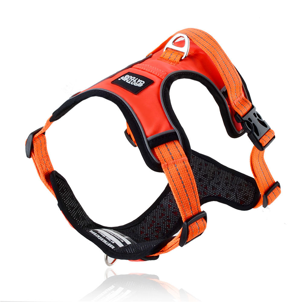 Reflective Breathable Dog Rope Vest Type Dog