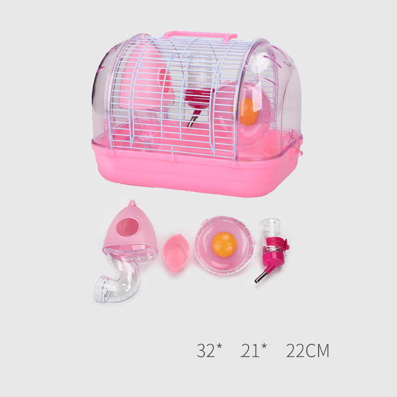 Japanese Luxury Hamster Cage Transparent Base