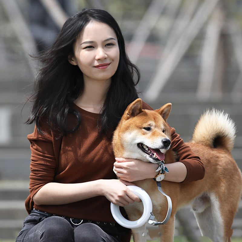 Cute King Star Retractable Pet Leash Dog Leash