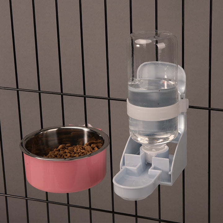 Food Bowl Neck Guard Stainless Steel Fixed