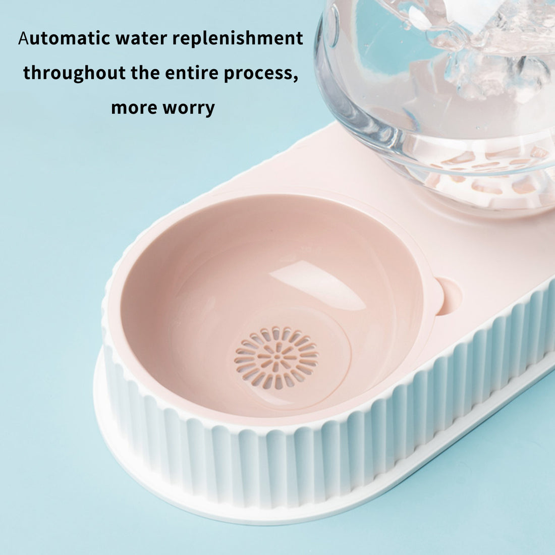 Plastic Pet Feeding Drinkers Cat Dog Automatic