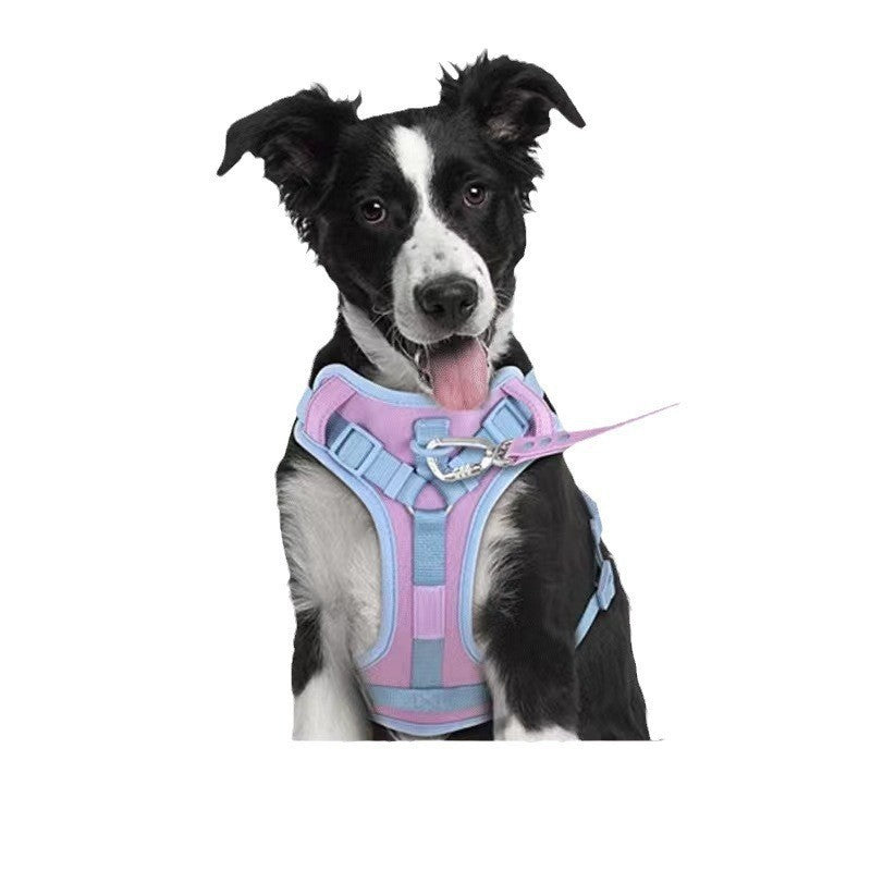 Dog Breast Strap Hand Holding Rope Dog Leash