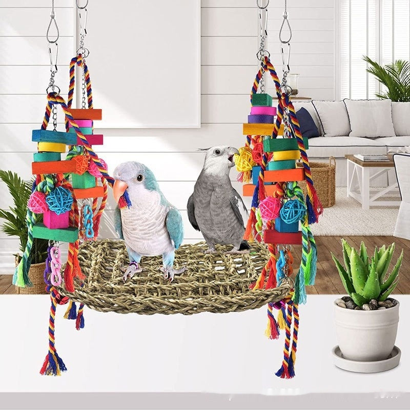 Parrot Toys Climbing Net Hammock