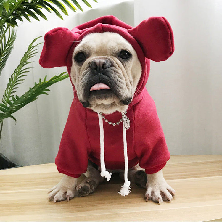 Pet Parent Child Outfit Hooded Double Sided