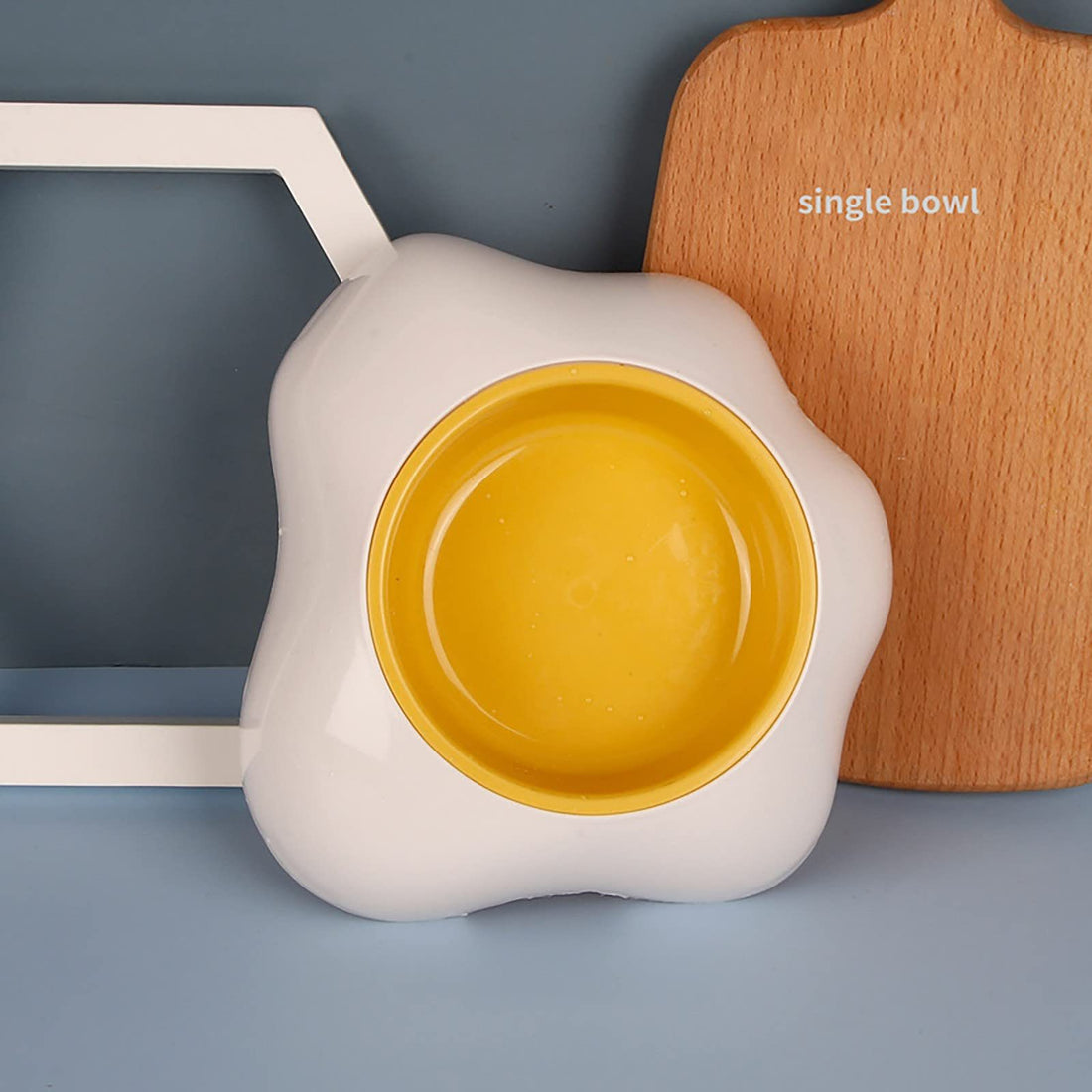 Egg-shaped Pet Bowl Drinking Water Single Bowl
