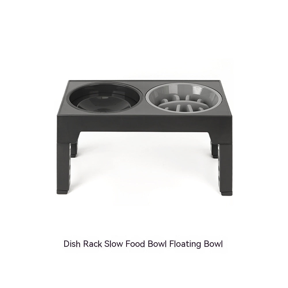 Pet Feeder Slow Feeding Bowl Lifting Dog Bowl