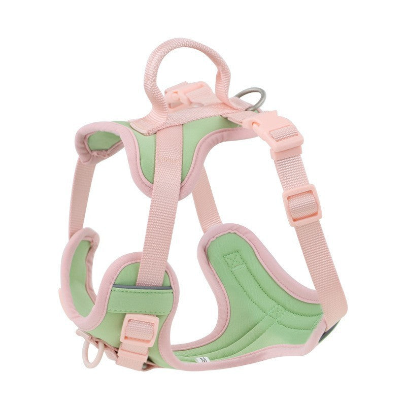 Dog Breast Strap Hand Holding Rope Dog Leash