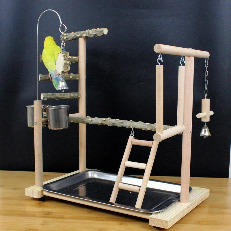 Parrot Toys Tiger Skin Peony Bird Stand