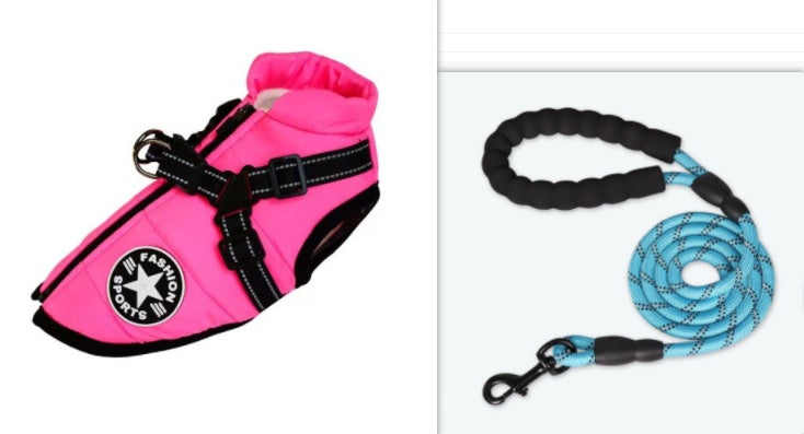 Waterproof Dog Clothes Winter Dog Coat With