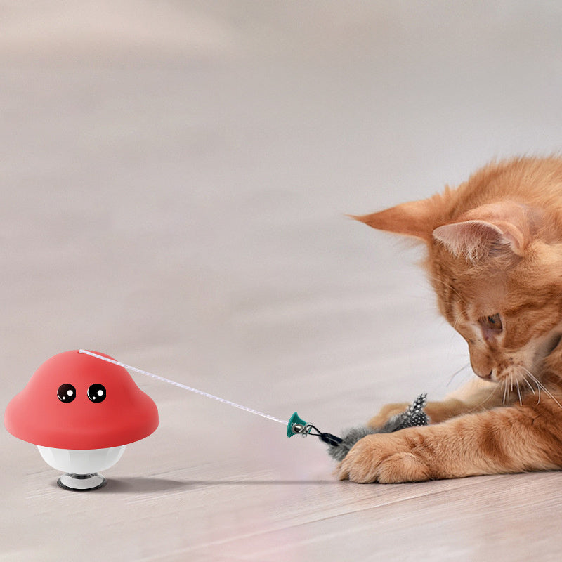 Cat Wand Suction Cup Pet Movement Playing