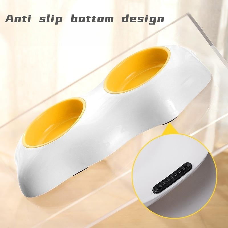 Egg-shaped Pet Bowl Drinking Water Single Bowl