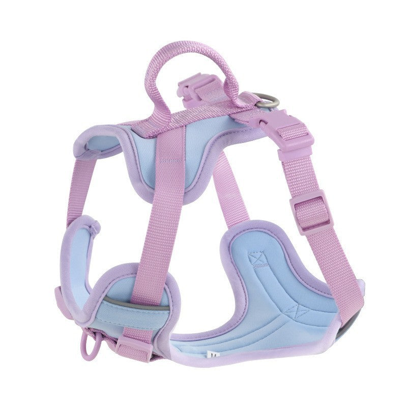 Dog Breast Strap Hand Holding Rope Dog Leash