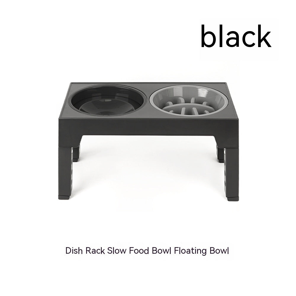 Pet Feeder Slow Feeding Bowl Lifting Dog Bowl