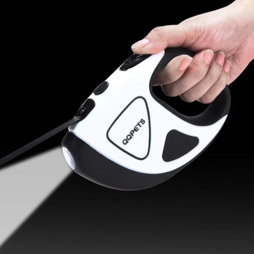 Pet Dog Automatic Retractable Fiber Leash Night