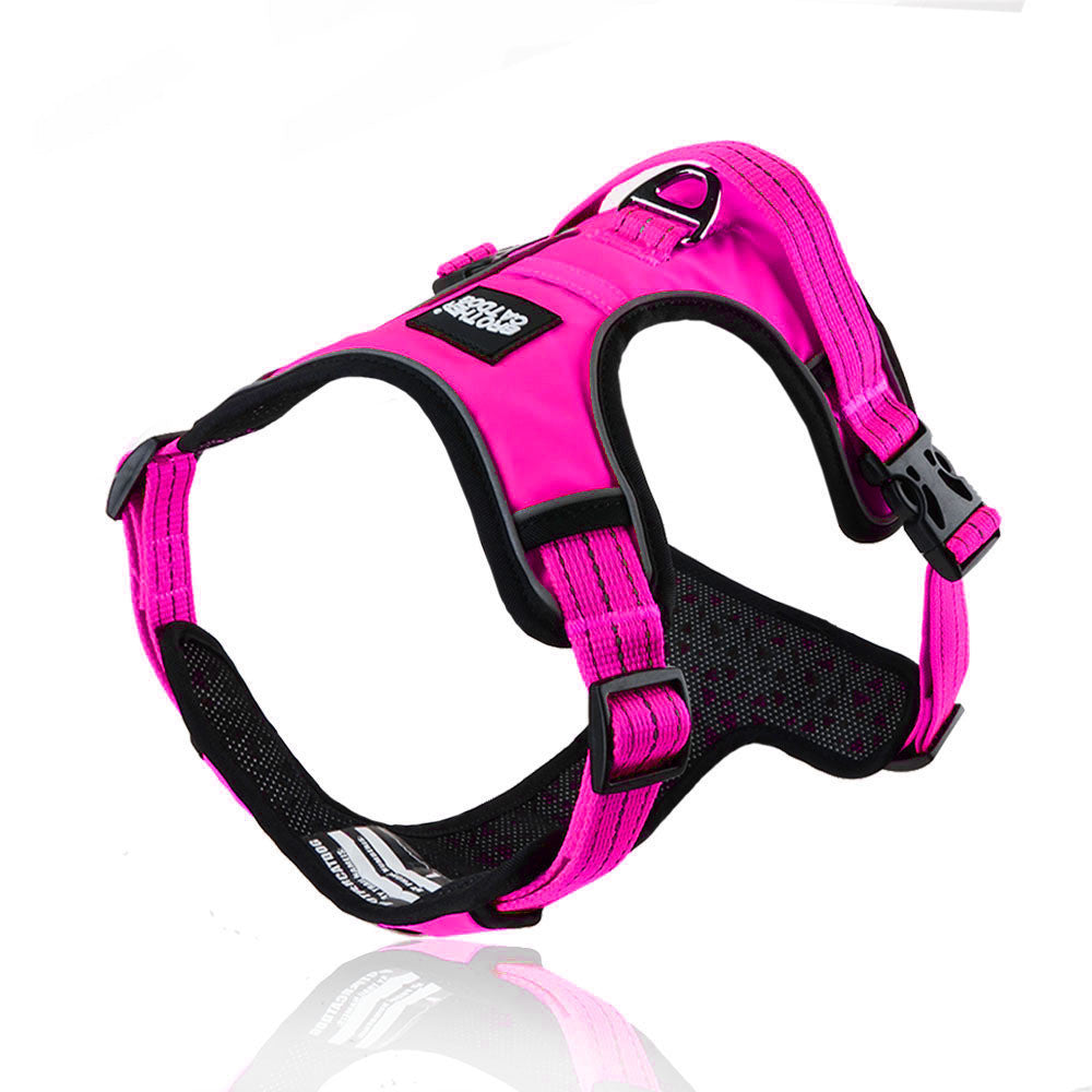 Reflective Breathable Dog Rope Vest Type Dog