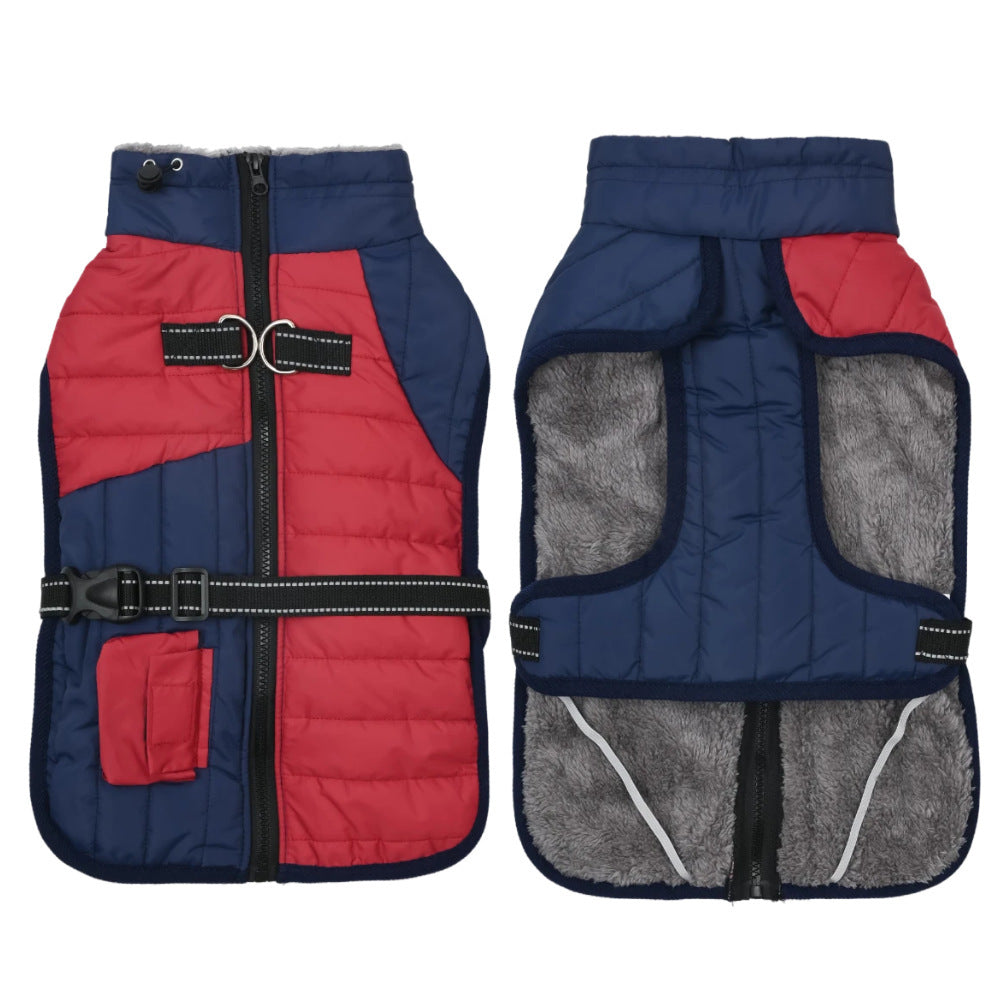 Autumn And Winter Thick Warm Dog Coat