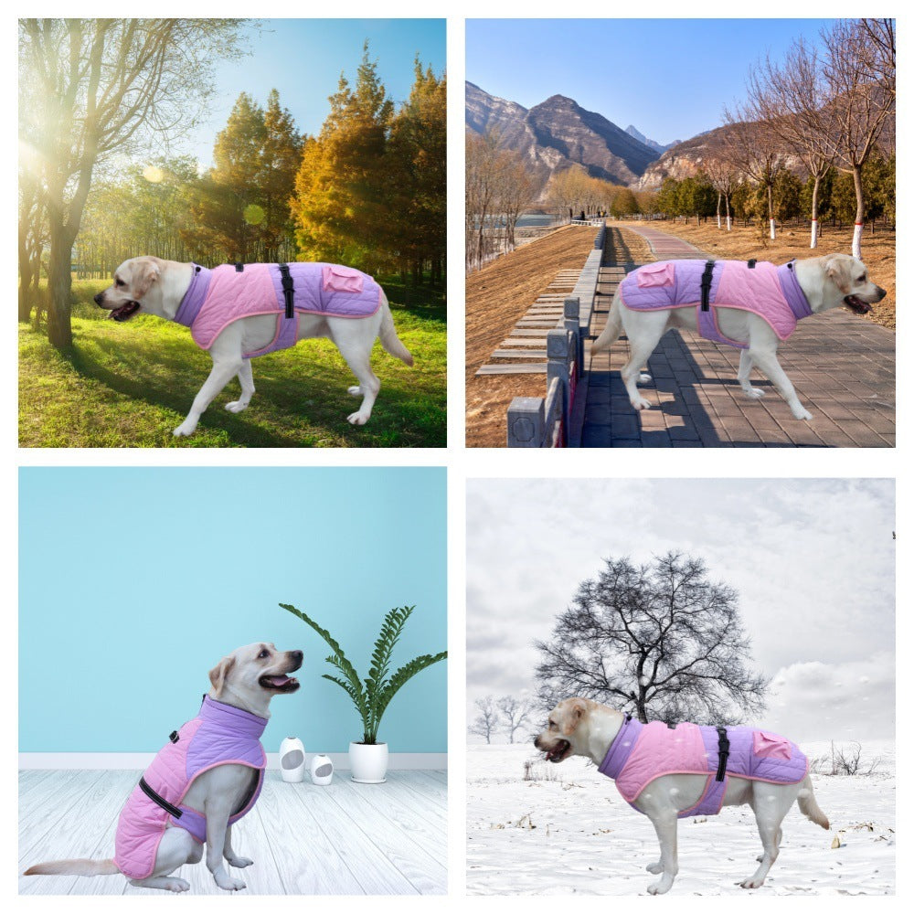 Autumn And Winter Thick Warm Dog Coat