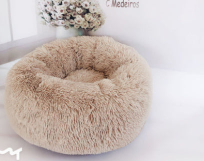 Dog Beds For Small Dogs Round Plush Cat Litter