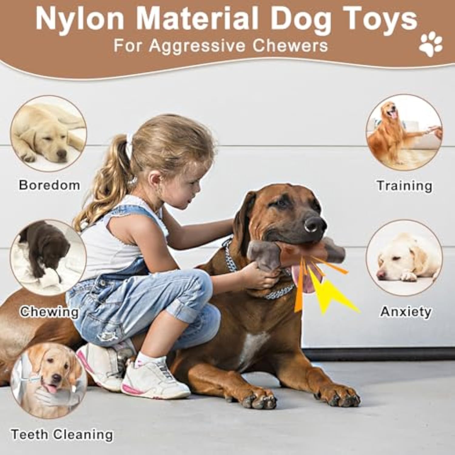 Tough Dog Toys For Aggressive Chewers Large