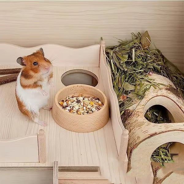 Beech Hamster Food Basin Hamster Supplies