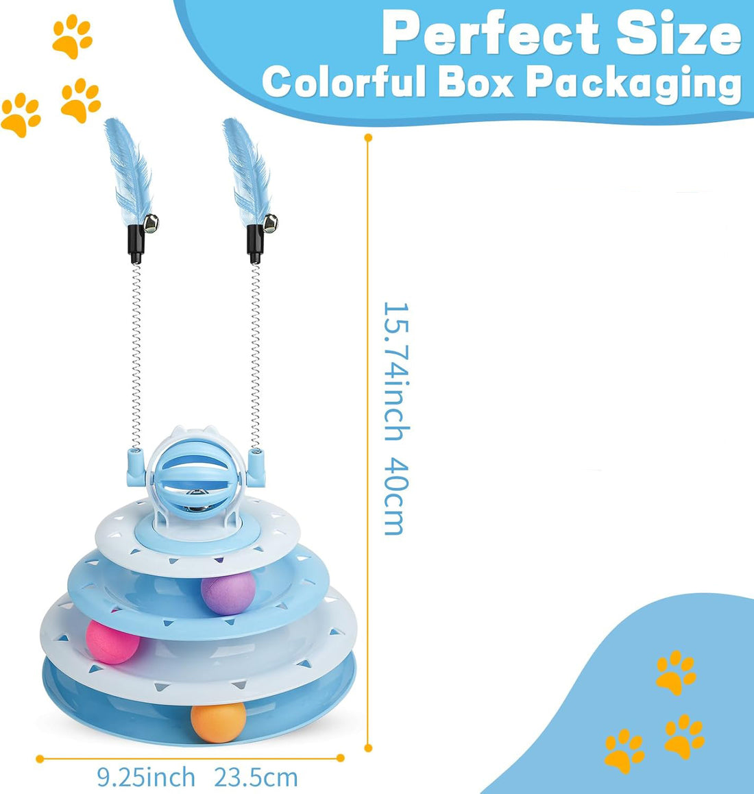 Cat Toys For Indoor Cats Kitten Toys Interactive