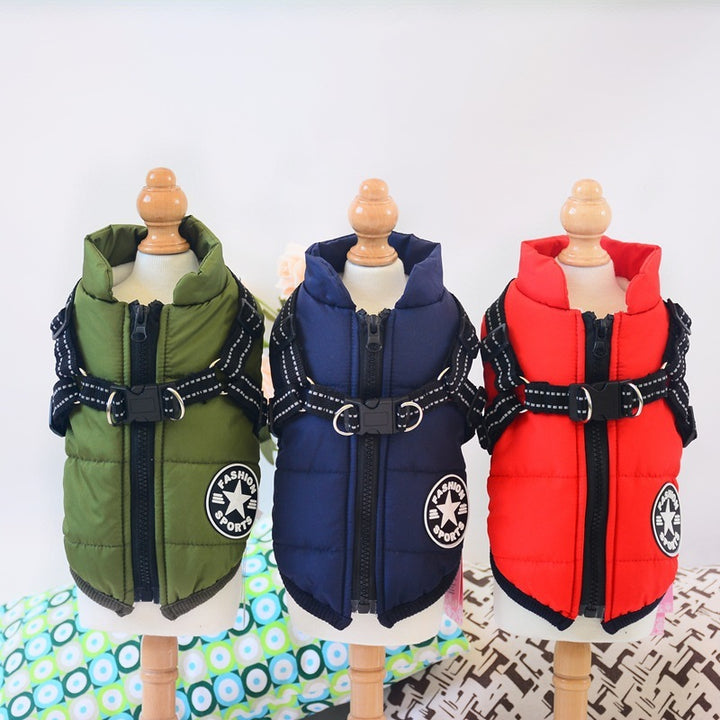 Waterproof Dog Clothes Winter Dog Coat With
