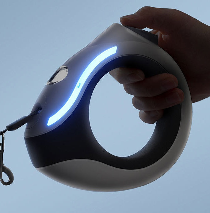 New Dog Traction Rope LED Night Lighting Automatic