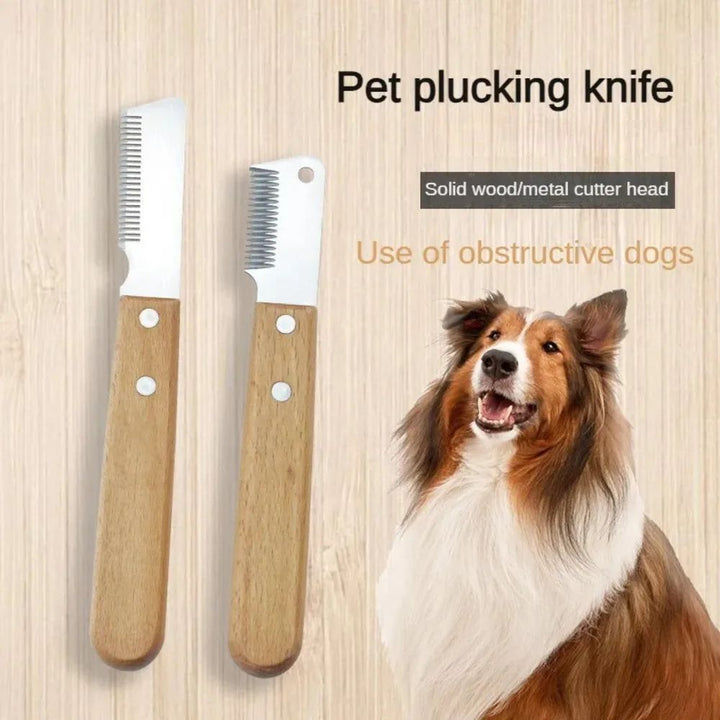 Hair Plucking Knife Pet Comb