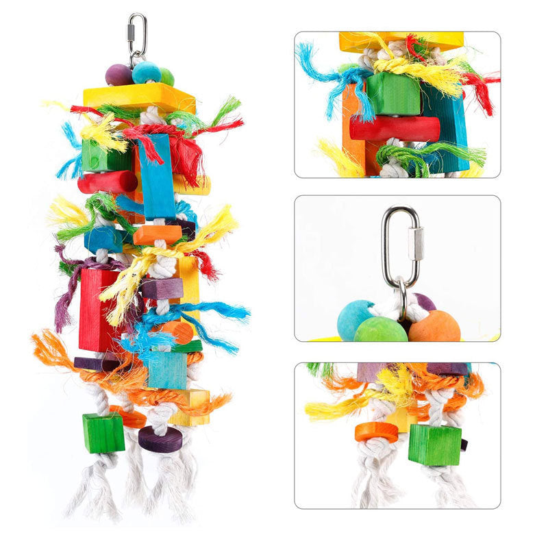 Wooden Color Nibbling Toy