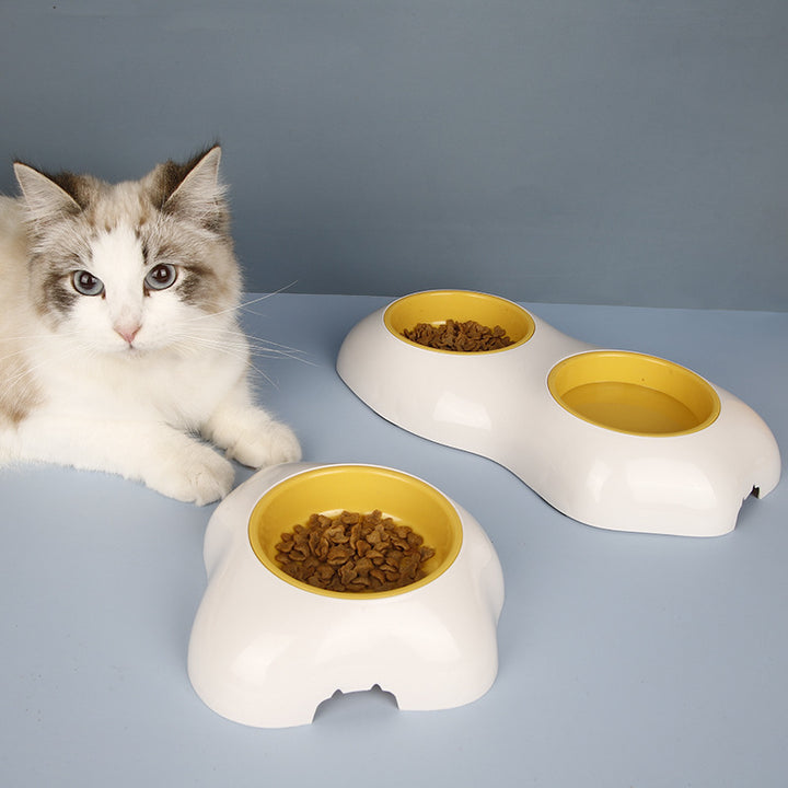 Egg-shaped Pet Bowl Drinking Water Single Bowl