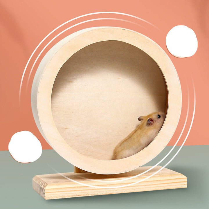 Hamster Running Wheel Golden Silk Bear