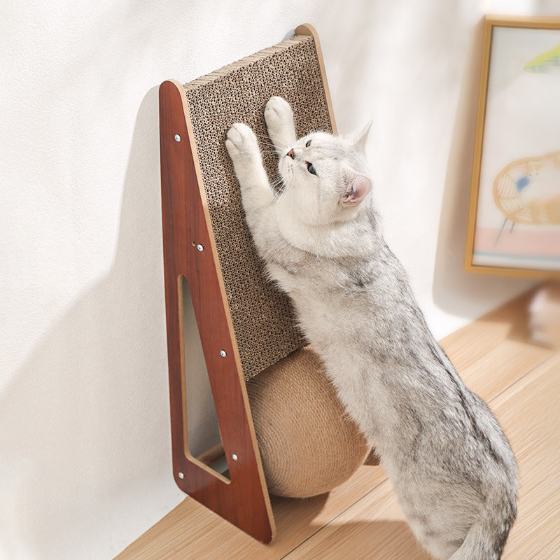 Pet Corrugated Paper Cat Scratching