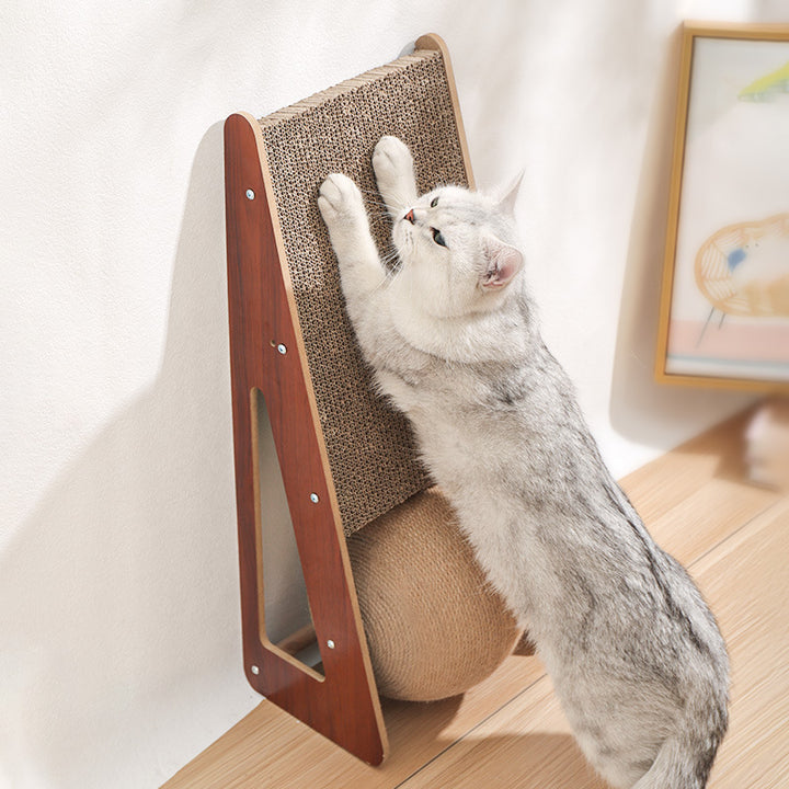 Pet Corrugated Paper Cat Scratching
