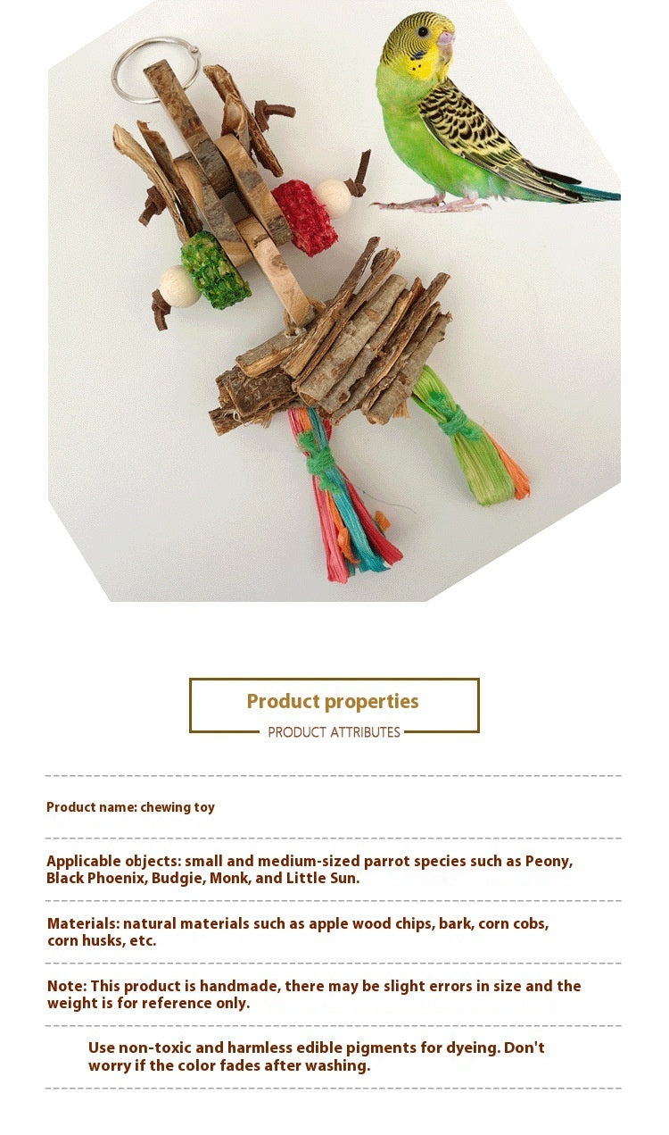 Parrot Bird Bite Toy String