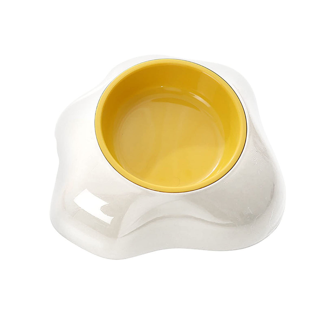 Egg-shaped Pet Bowl Drinking Water Single Bowl