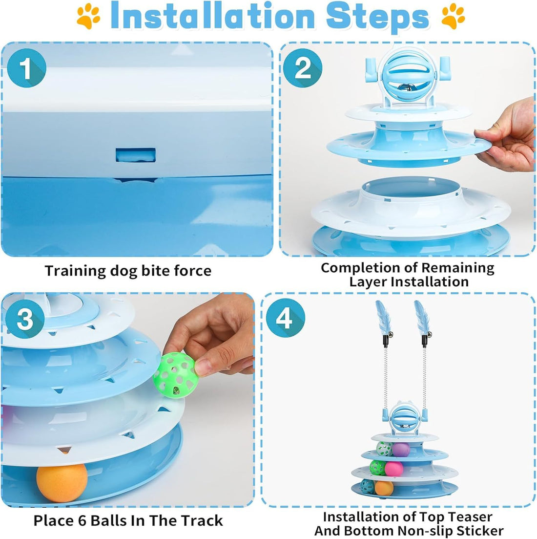 Cat Toys For Indoor Cats Kitten Toys Interactive