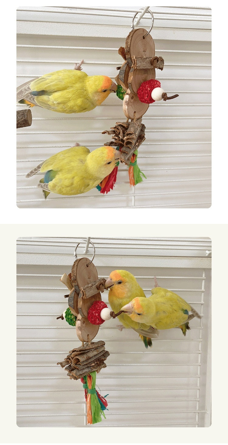 Parrot Bird Bite Toy String