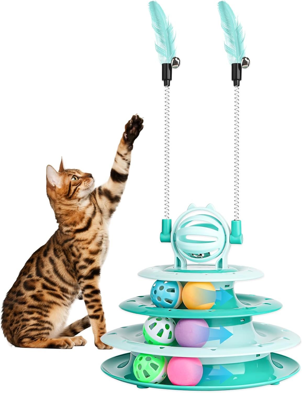 Cat Toys For Indoor Cats Kitten Toys Interactive